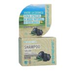 Shampoo solido nutriente Carbone Vegetale e Zenzero 55 gr Greenatural
