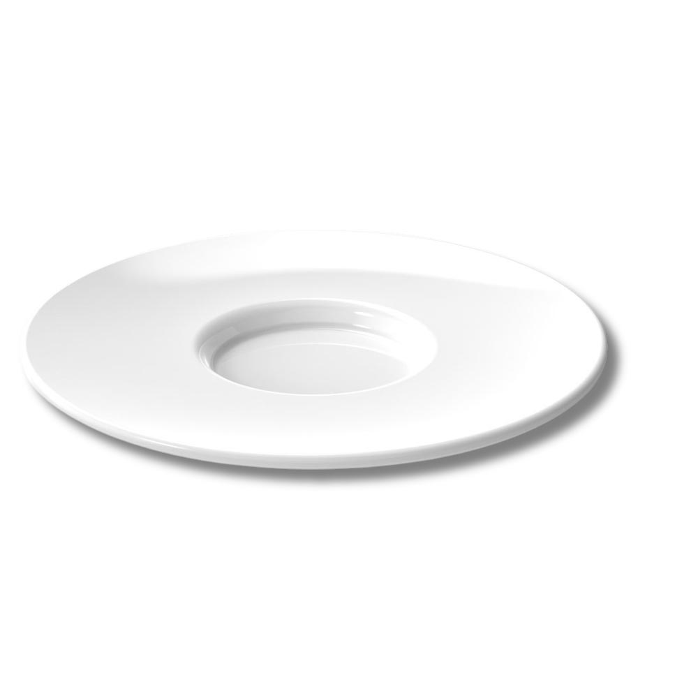 Piattino Caffe San Bianco | Ø105 | 6 pz | Goldplast |