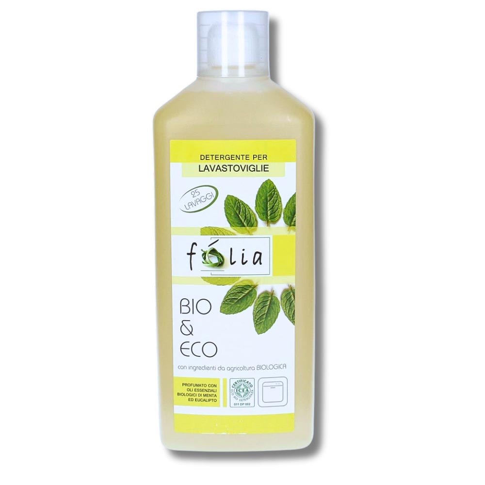 Lavastoviglie Menta ed Eucalipto Bio&Eco | 1 lt | Folia |