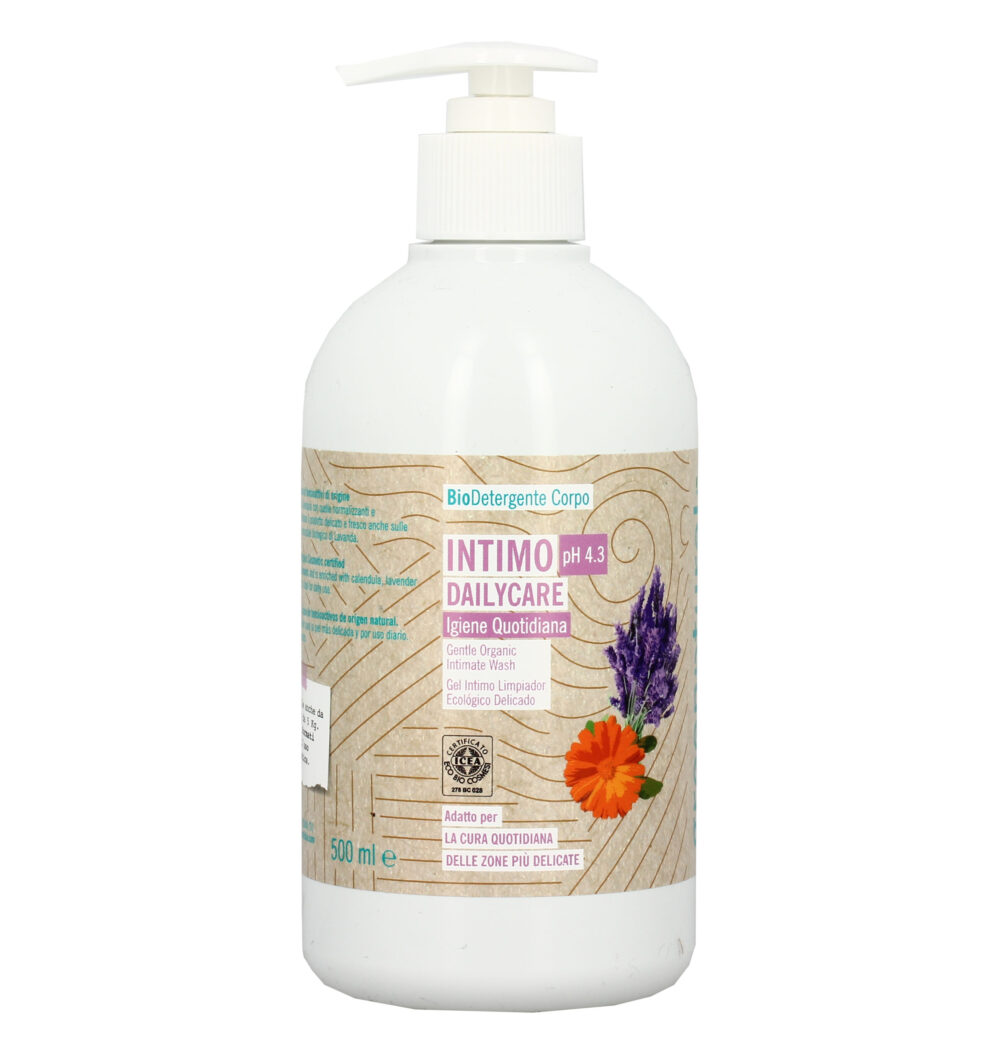 Detergente Intimo Bio Calendula e Mirtillo pH 4,3 | 500 ml | Greenatural