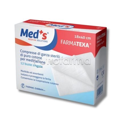 Garze Sterili Farmatexa 18x40 cm Med's