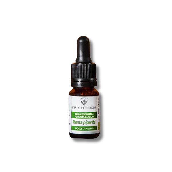 Olio Essenziale Biologico Menta Piperita 10 ml Isola di Paolo