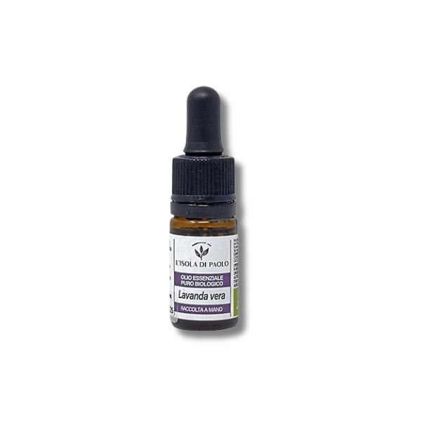 Olio Essenziale Biologico Lavanda Vera 5 ml Isola di Paolo