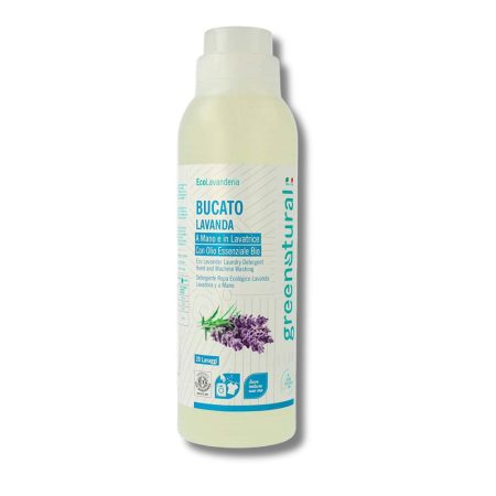 Bucato Liquido Mano e Lavatrice alla Lavanda | 1 lt | Greenatural |