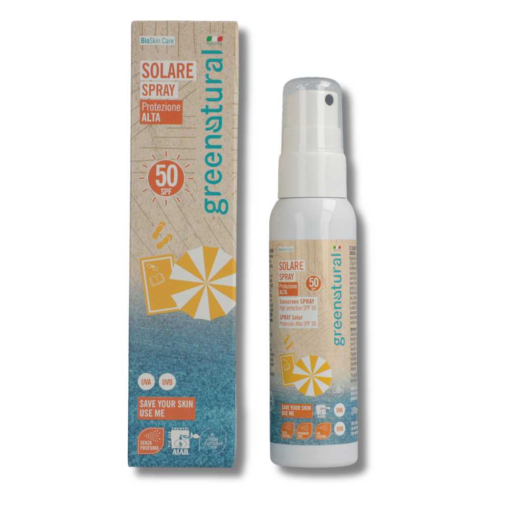 Solare Spray SPF 50 100 ml Greenatural