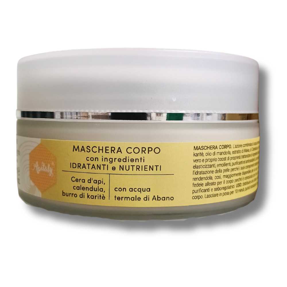 Maschera Corpo Idratante e Nutriente 200 ml Apitaly