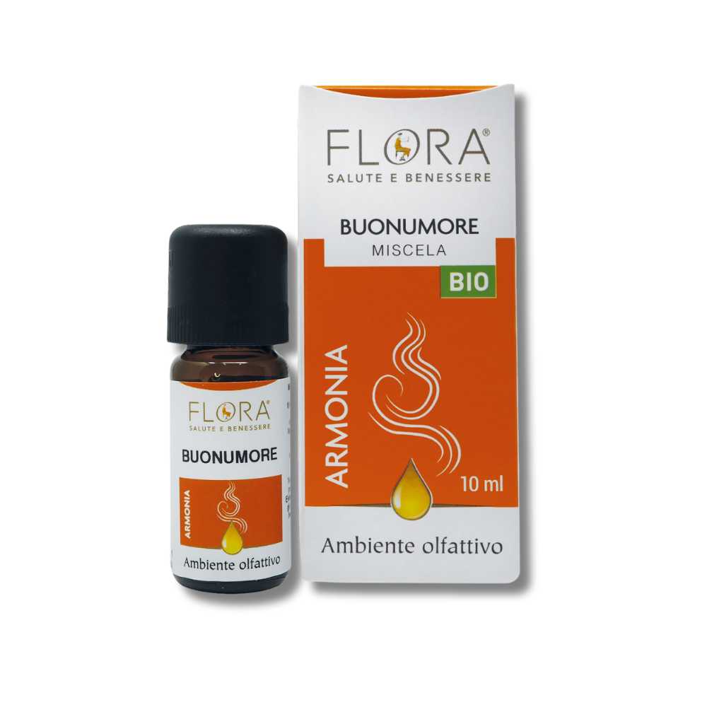 Buon Umore Miscela Oli Essenziali Bio-Cosmos 10 ml Flora
