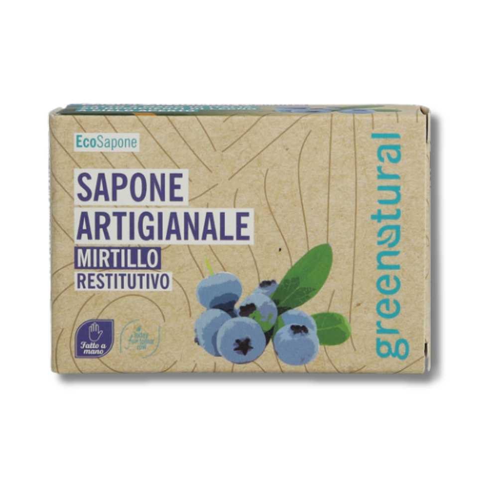 Saponetta Artigianale Mirtillo 100 gr Greenatural