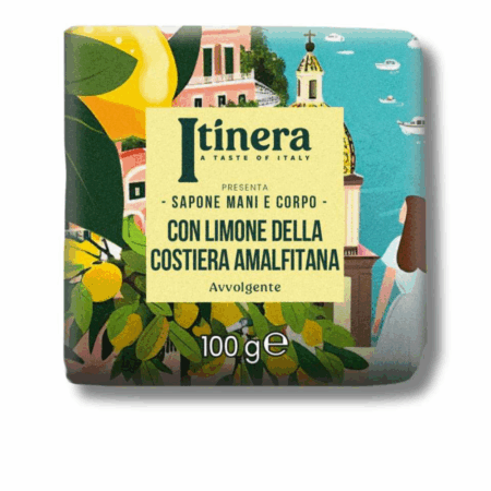 Sapone Solido Bio al Limone di Amalfi 100 gr Itinera