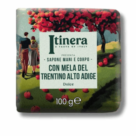 Sapone Solido Bio alla Mela del Trentino 100 gr Itinera