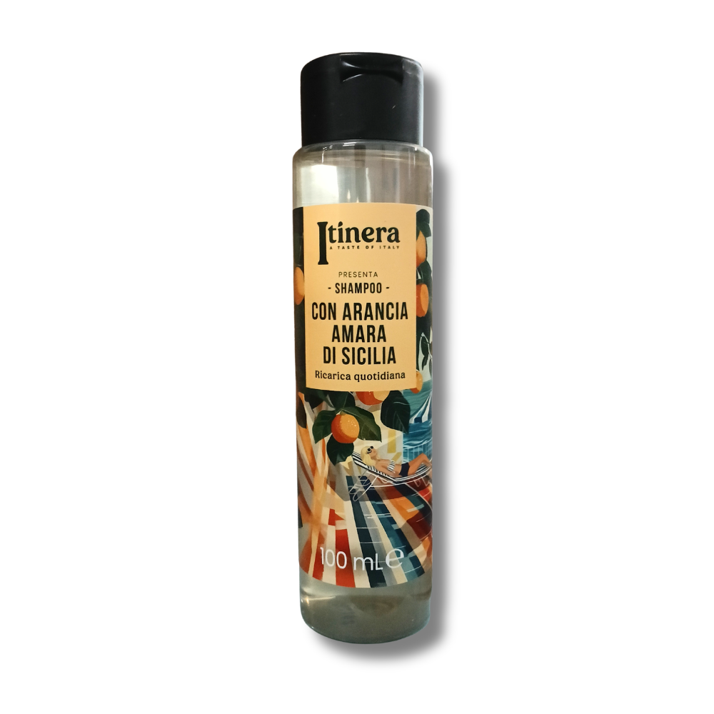 Shampoo Uso Frequente all’Arancia Amara di Sicilia 100 ml Itinera