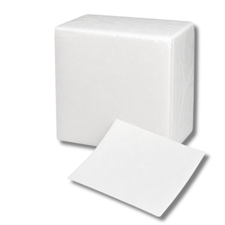Tovaglioli Bianco 1 Velo 33x33 cm &ndash; Confezione da 400 Pezzi