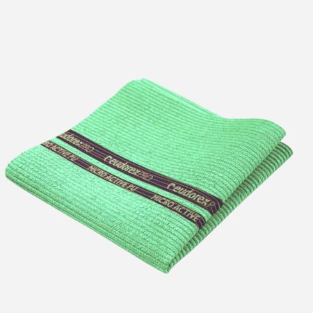 Panno Antibatterico Micro Active PU 40x35cm Verde Eudorex